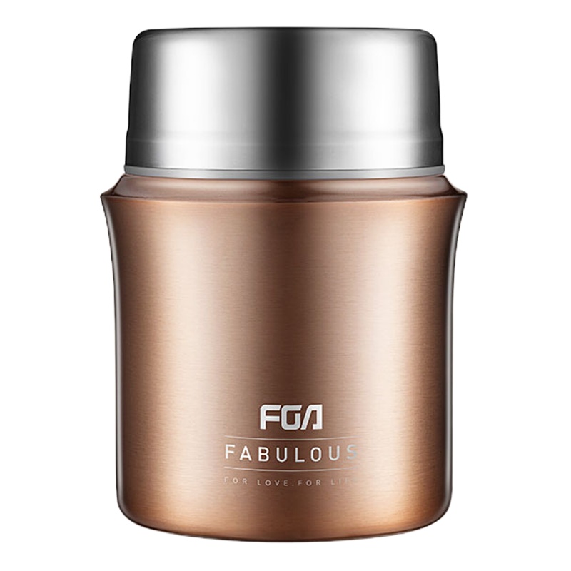 富光(FGA)焖烧杯女便携闷烧壶不锈钢保温饭盒上班族学生焖粥桶汤罐 蓝色1000ml(送拎包+折叠勺)