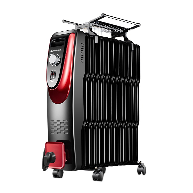 志高(CHIGO)电油汀ZND-200S-13 家用13片2000W立式取暖器烤火炉电油汀暖风机大面积供暖电暖器