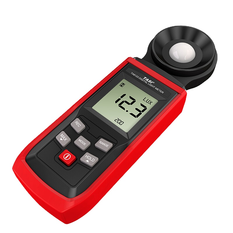 TA8123高精度流明测试仪亮度计 分辨率0.1Lux 20万Lux量程 50组数据存储