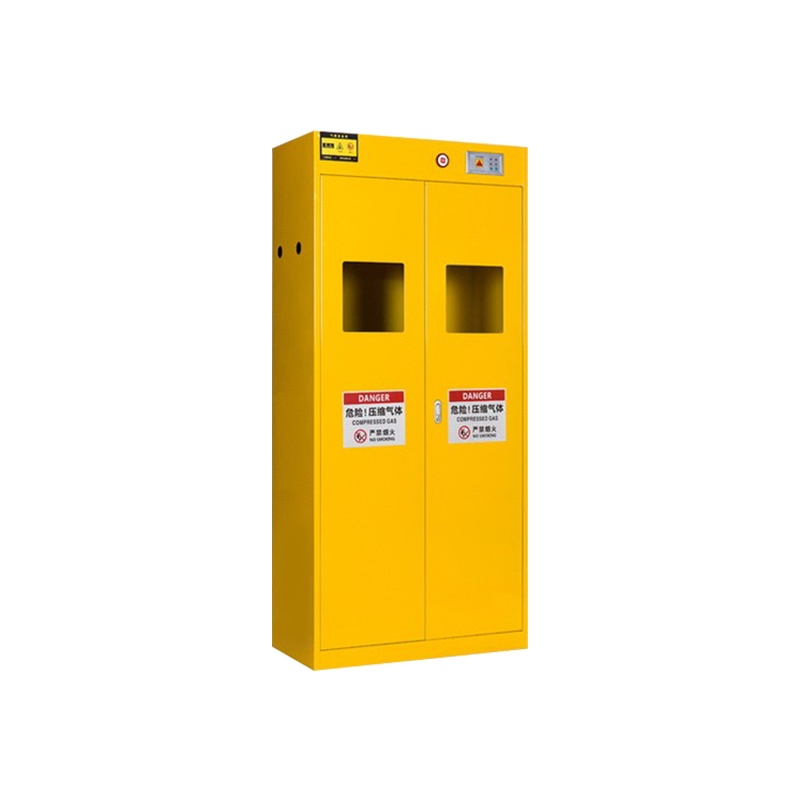 星岛防爆气瓶柜安全柜实验室氧气乙炔氢气煤气罐储存柜双瓶气瓶柜(二代报警器)