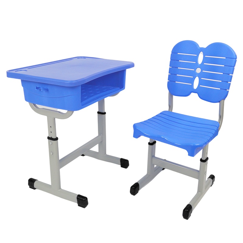 畅天行中小学生钢塑单人课桌椅 CTX-KZ12