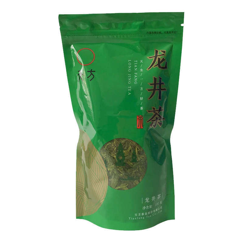 新茶春茶安徽天方龙井绿茶100g袋装 雨前龙井绿茶茶叶