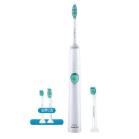 飞利浦(Philips)电动牙刷 成人男女充电式声波震动牙刷 自带双刷头 HX6512/35 HX6511升级款