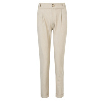 晚白2020秋冬新品简约纯色高腰松紧腰百搭常规款西装裤休闲裤女