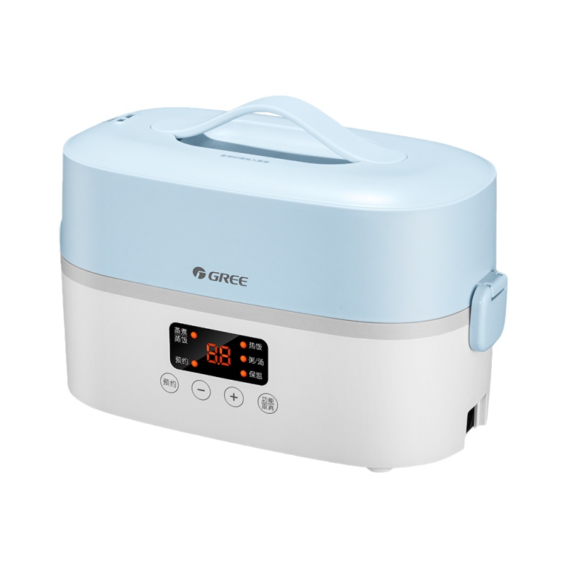 格力电热饭盒可插电蒸煮热饭菜保温便当盒上班便携带饭DFH-1501Za