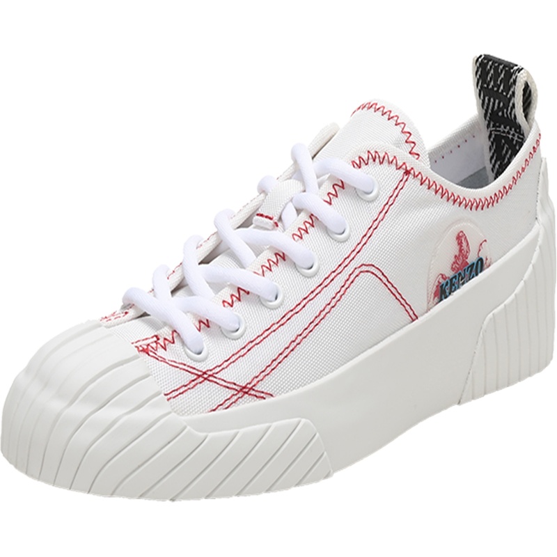 KENZO 高田贤三 女款织物系带休闲运动鞋板鞋 FA5 2SN163 F54