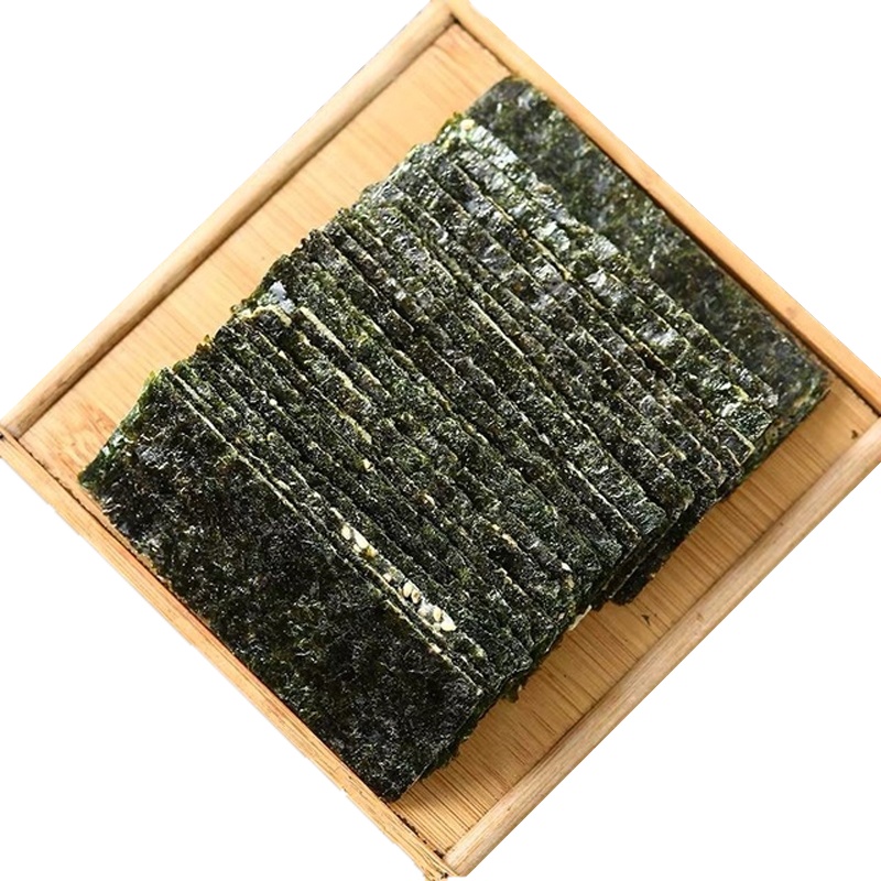 海苔夹心脆芝麻南瓜子巴旦木坚果零食即食海苔休闲小吃办公室零食125g带密封带休闲零食