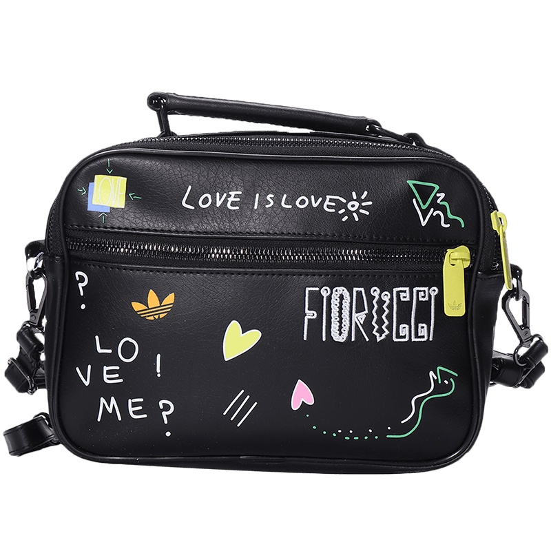 adidas阿迪达斯三叶草女包运动休闲小背包双肩包FL9638