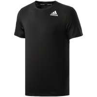 【自营】阿迪达斯男服短袖T恤跑步健身训练半袖休闲运动服GM5040