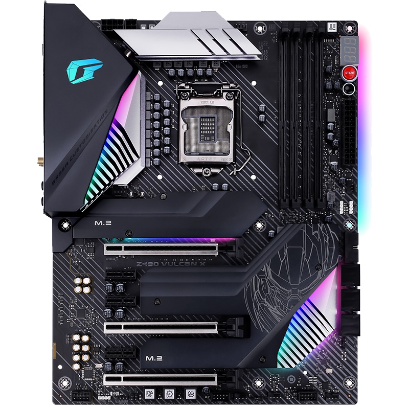 七彩虹 iGame Z490 Vulcan X V20+i7-10700K+Predator4000 16G(2x8)