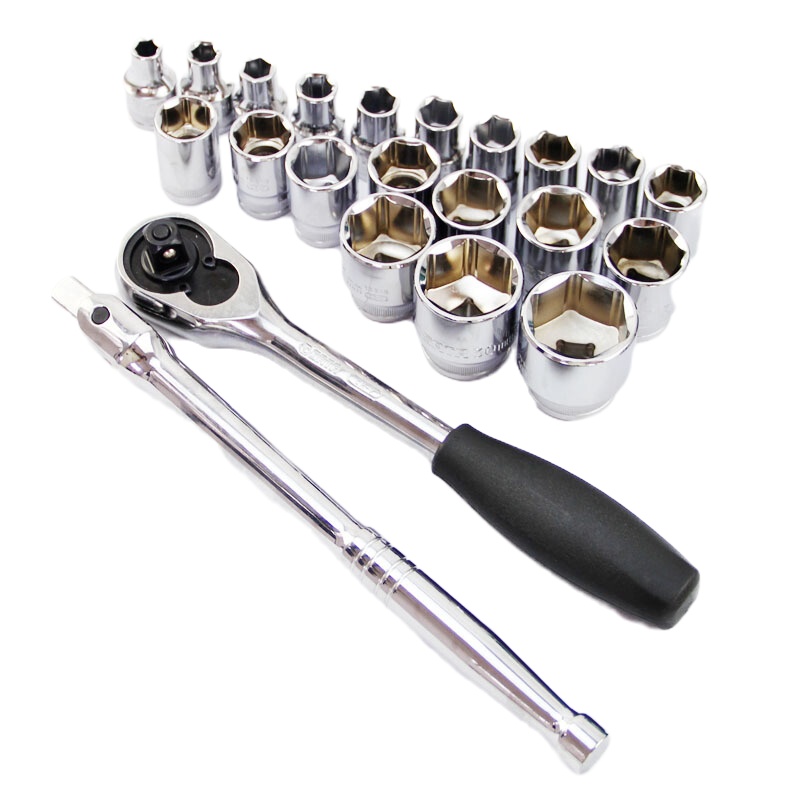 世达(SATA) 09006 46件12.5MM系列公英制套筒组套