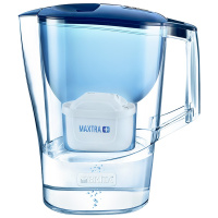 碧然德(BRITA)过滤净水器 家用滤水壶 净水壶 光汐系列3.5L蓝色一壶4芯装