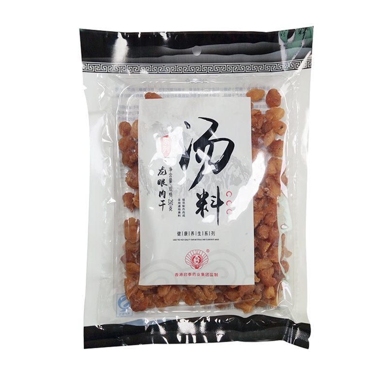 香港启泰 启华QIHUA 龙眼肉 250g袋装 无核桂圆肉 饱满清甜 煲汤泡茶冲水干果干货