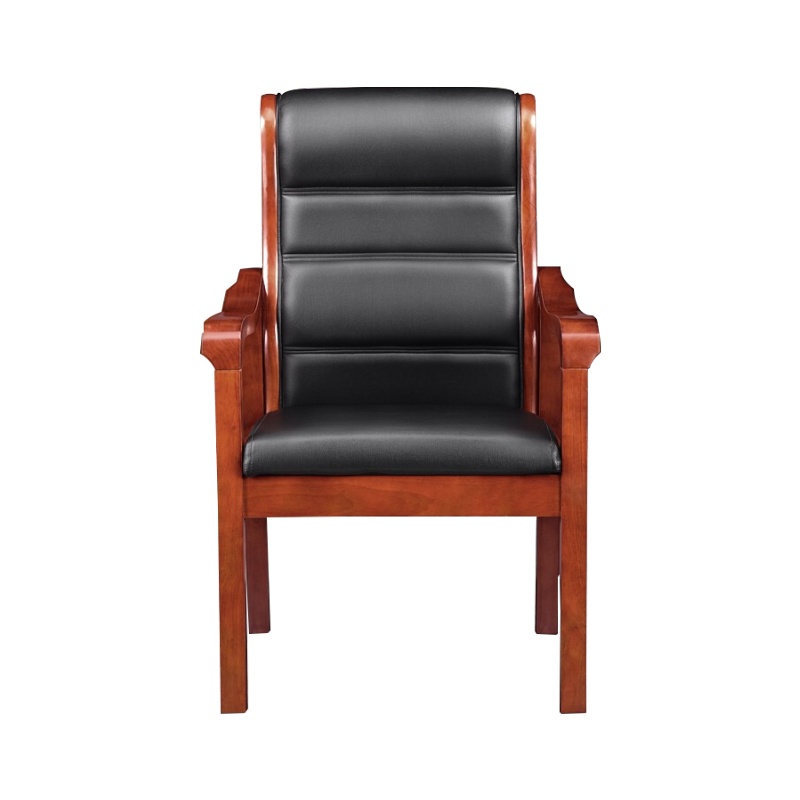 永格实木会议椅总裁老板职员办公麻将椅子电脑人体工学皮艺班前椅电脑椅