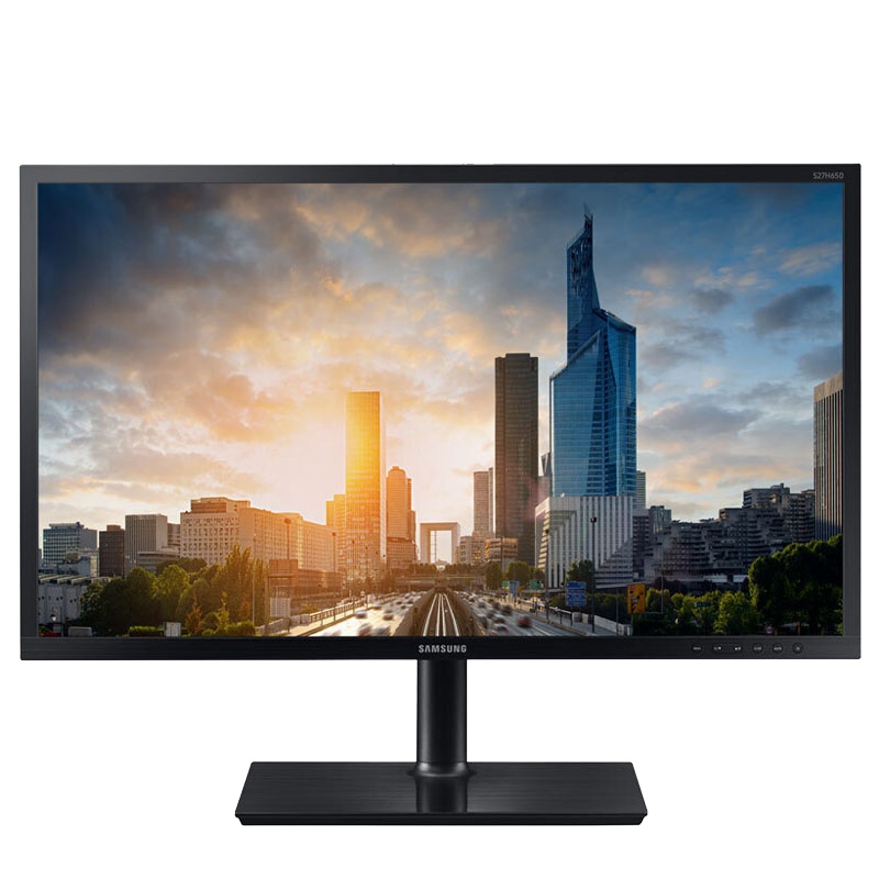 三星(SAMSUNG)24英寸 2K/QHD高分 窄边框旋转升降底座 type-C接口 液晶电脑显示器(S24H850QFC)