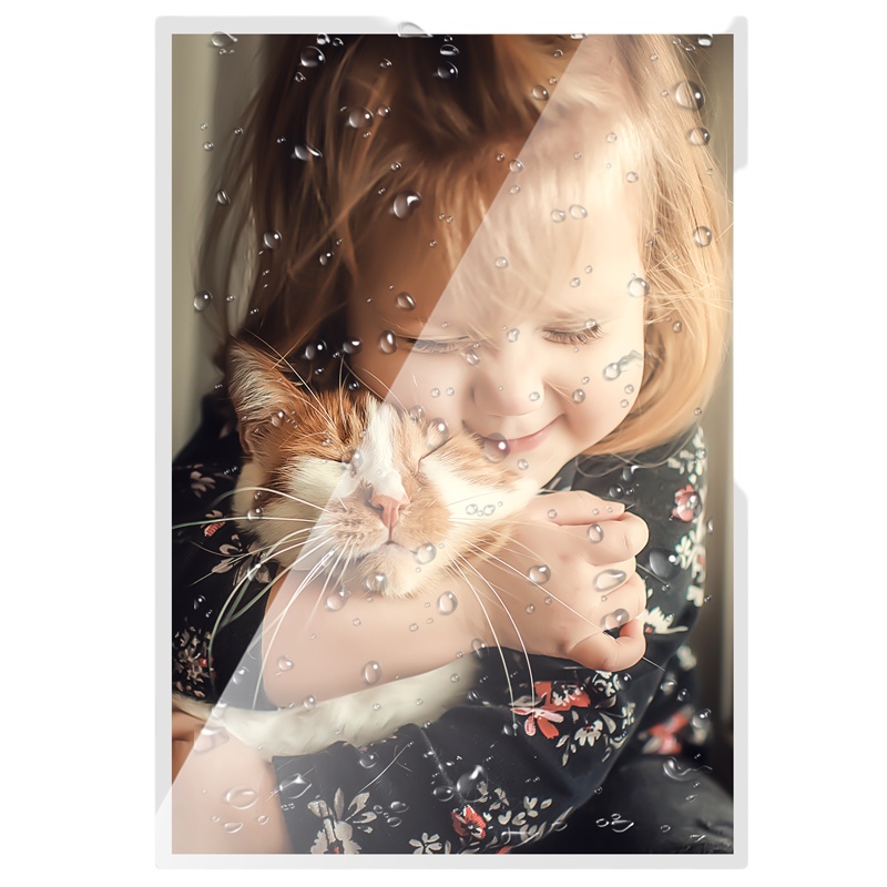 得力A4塑封膜14300 10C丝过塑膜照片菜单文件护卡膜过胶纸热塑袋