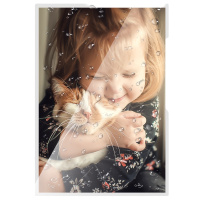 得力A4塑封膜14300 10C丝过塑膜照片菜单文件护卡膜过胶纸热塑袋