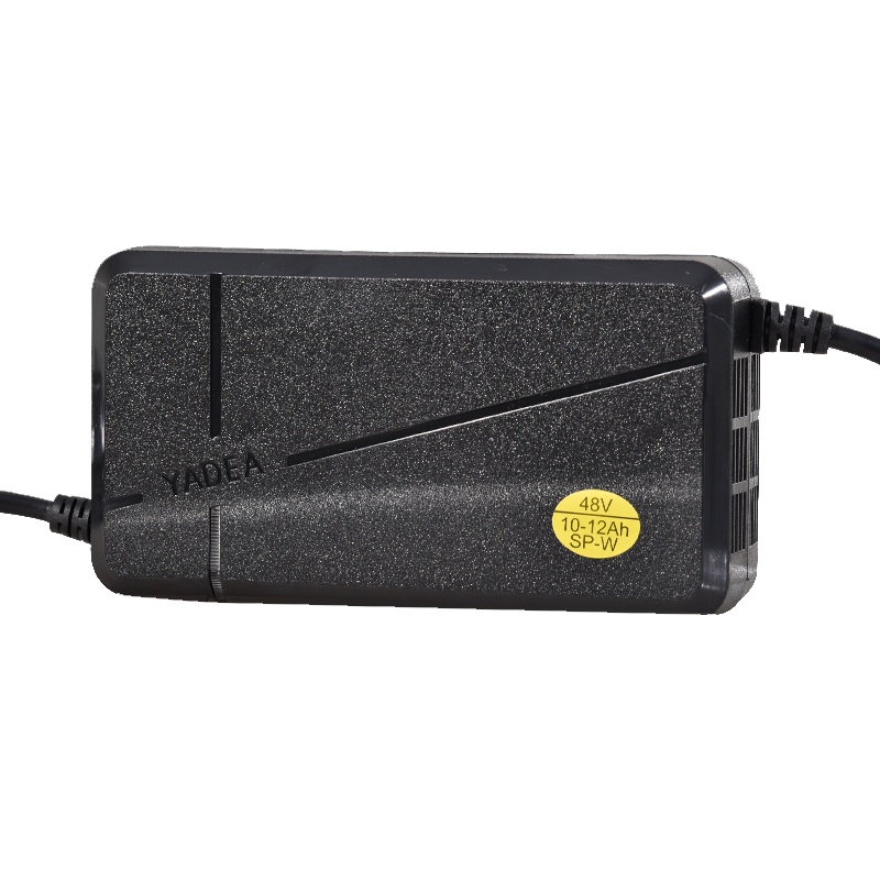 雅迪电动车原装铅酸电池48V12AH充电器电瓶车智能散热充电器 48V12AH品字头