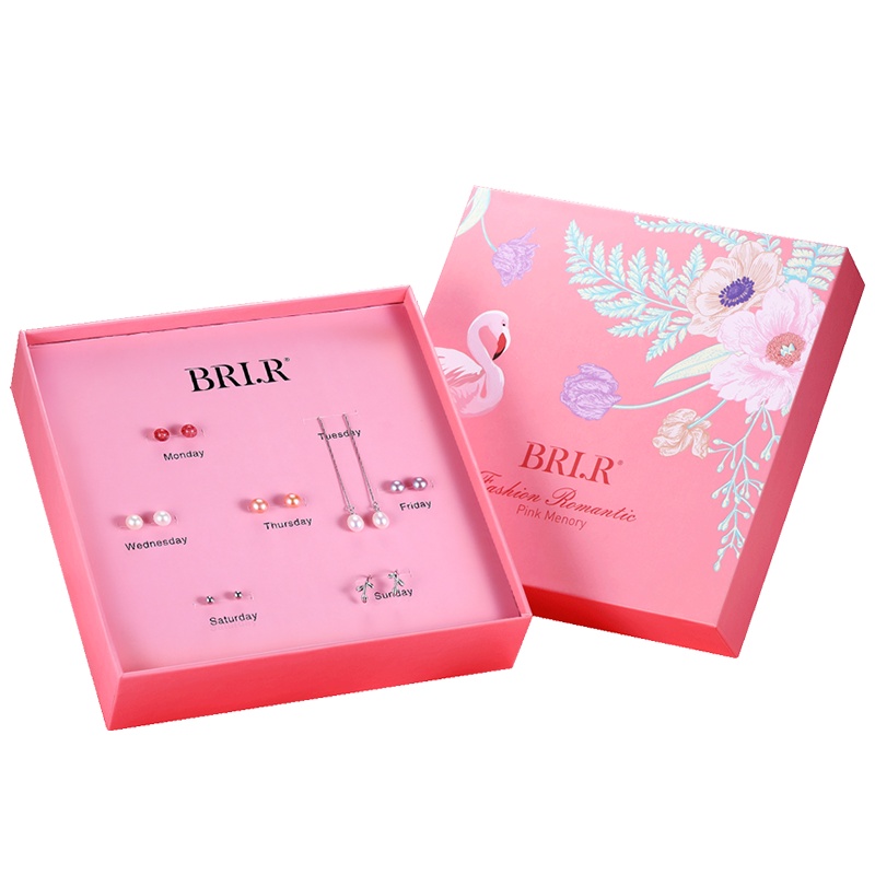 BRIR超仙耳环气质百搭长款流苏耳坠s925纯银耳钉女淡水珍珠耳饰一周耳饰套装