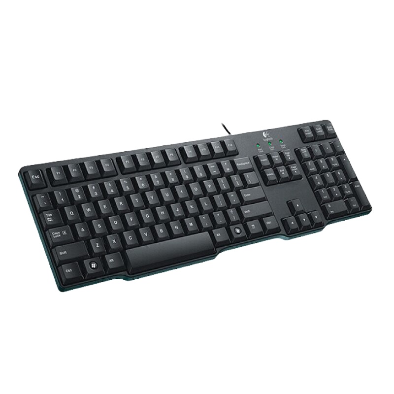 罗技K100 有线键盘PS/2圆孔 单个装