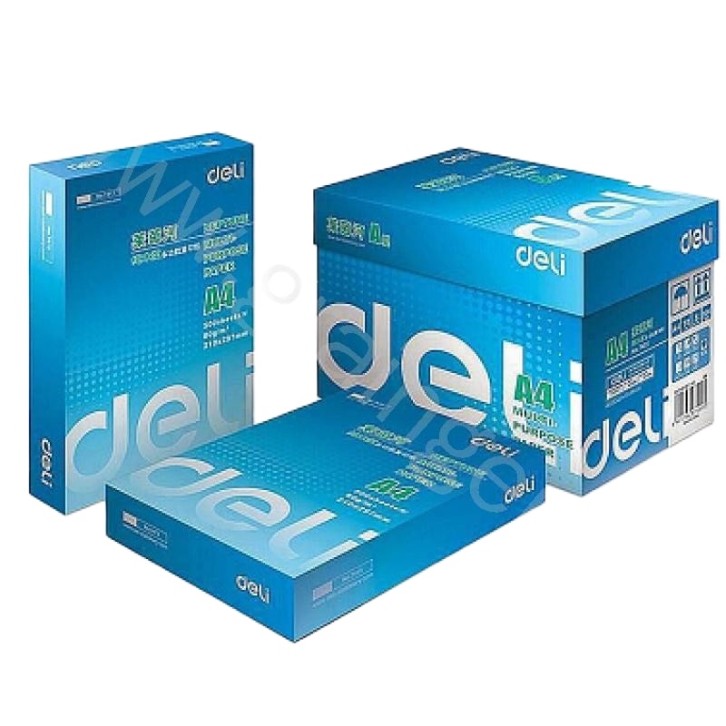 得力 Deli 7401 得力复印纸 莱茵河 70g-A4-5包/箱   5包