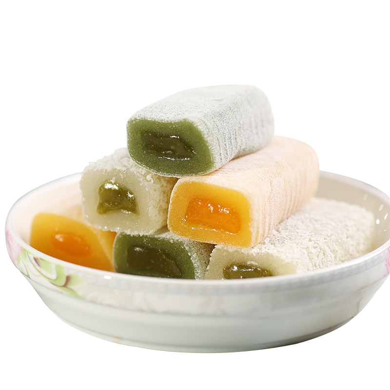 佬食仁 [和风麻薯干吃汤圆800g] 糍粑早餐爆浆麻薯糕点心休闲零食品小吃