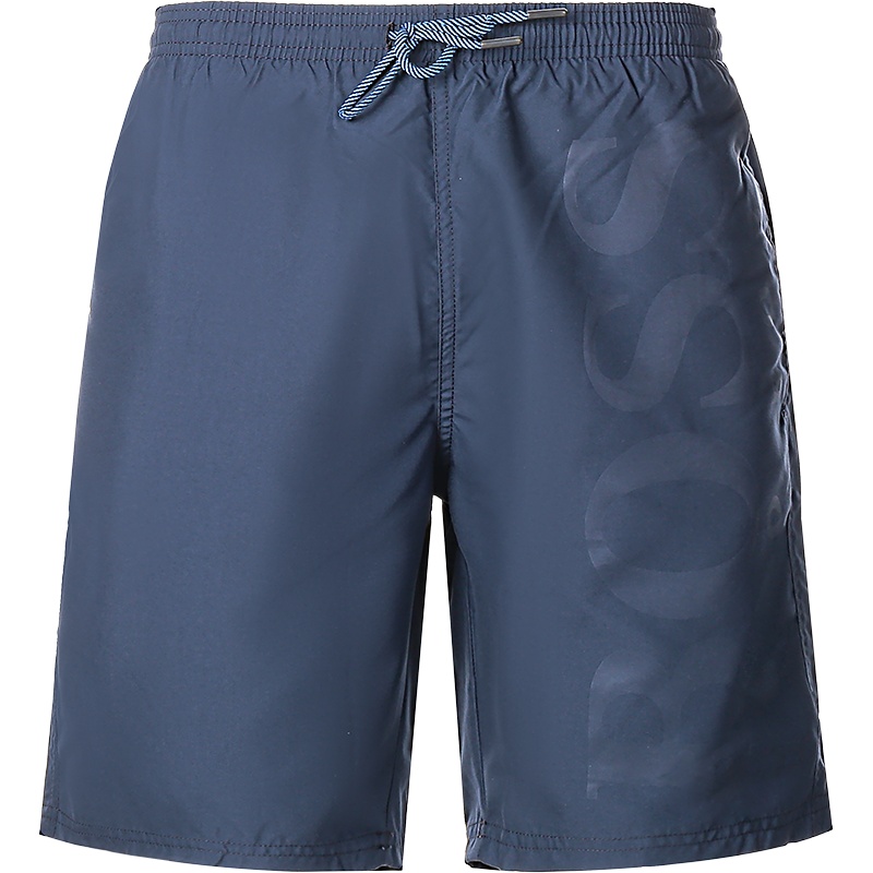 HUGO BOSS 雨果博斯 男士 聚酯纤维系带泳裤短裤 50291913