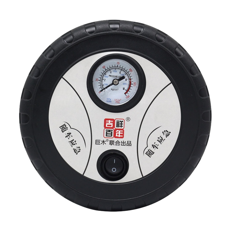 巨木 车载充气泵便携式小轿车多功能汽车轮胎电动加气泵12V车用打气泵