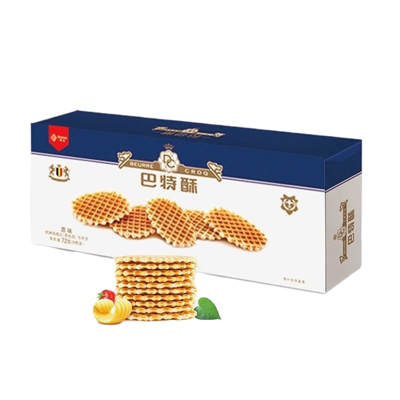 ZHMD丹夫华夫饼巴特酥72g*5盒