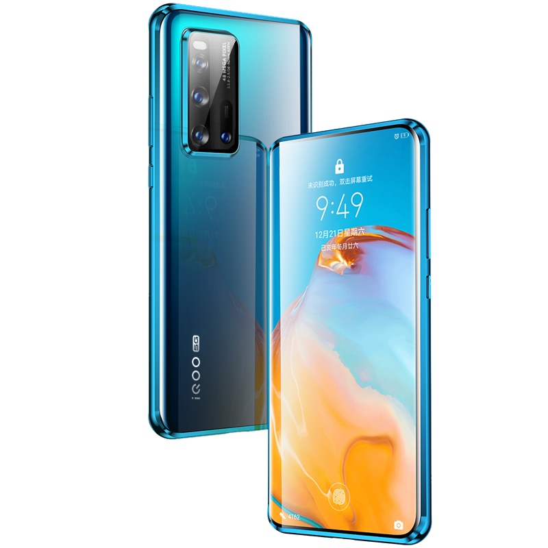 KONEL 华为P40/p30pro手机套全包mate30pro手机壳保护摄像头双面玻璃5g版全包防摔高档创意磁吸曲面