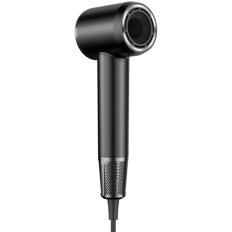 徕芬新一代高速电吹风机护发不伤发家用大功率负离子冷热风低噪音吹风筒速干大风力智能恒温吹头发 LF01 黑色 1.7米