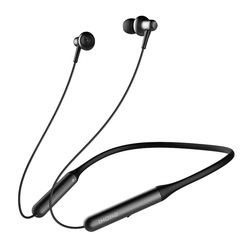 万魔(1MORE)StylishPro双动圈时尚蓝牙耳机 颈挂入耳式无线运动耳塞 防水防汗 ESD6001B 黑色