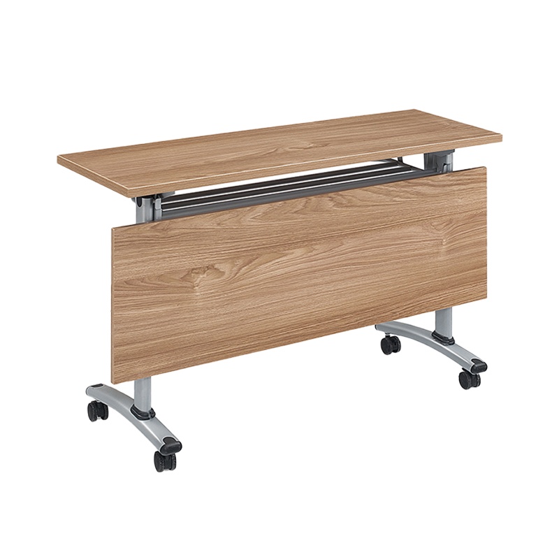 [理政]板式条桌 简约现代 培训桌办公桌 条桌 移动带滚轮会议桌