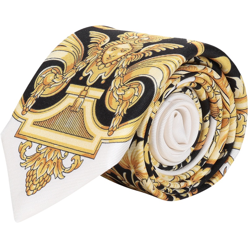 VERSACE 范思哲 男士 桑蚕丝领带 ICR7001 1F00602