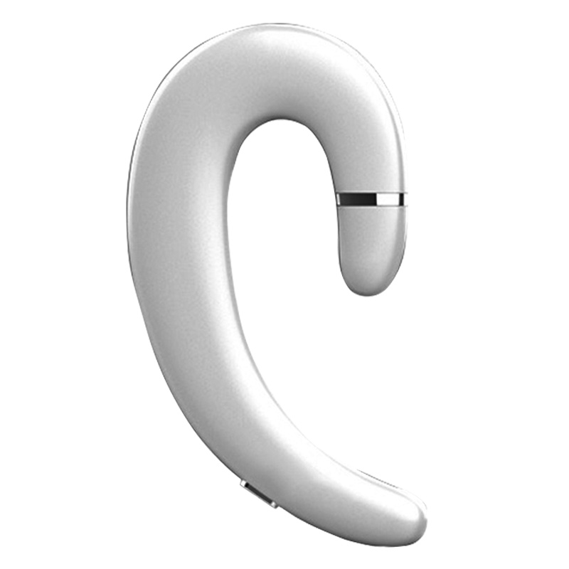 风悦S1升级版 蓝牙耳机无线挂耳式不入耳运动跑步迷你耳塞超长待机小米华为vivo苹果oppo手机耳机通用 银色