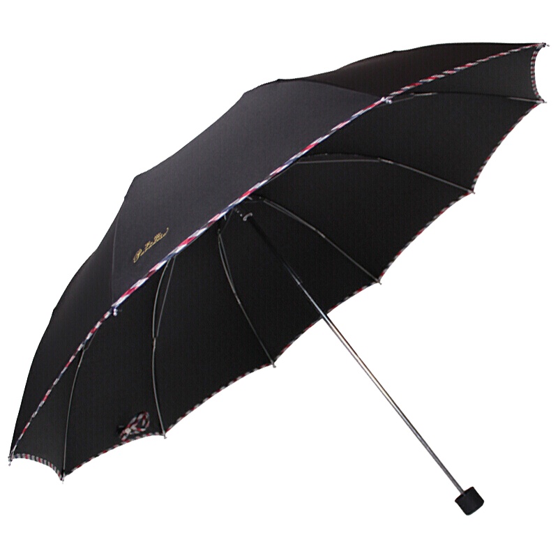 天堂伞 加大加固三折双人商务晴雨伞 31LCJ
