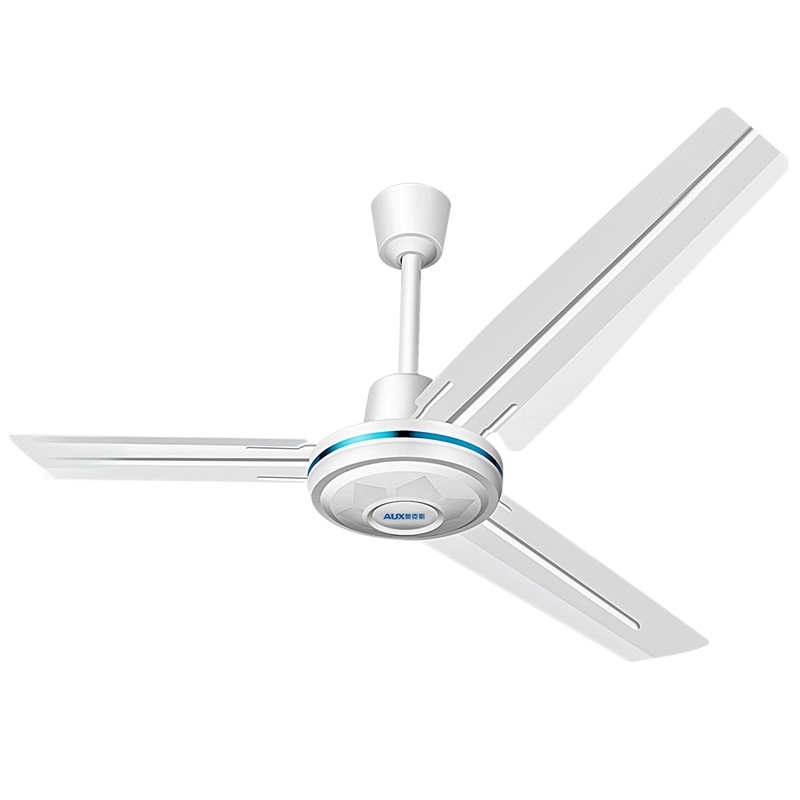 奥克斯(AUX)吊扇家用客厅铁叶工业吸顶48寸三叶大风力吊顶电风扇