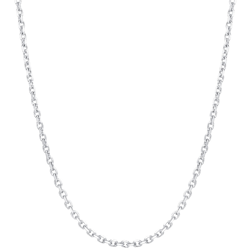 周大福O字链PT950白金铂金项链PT152176