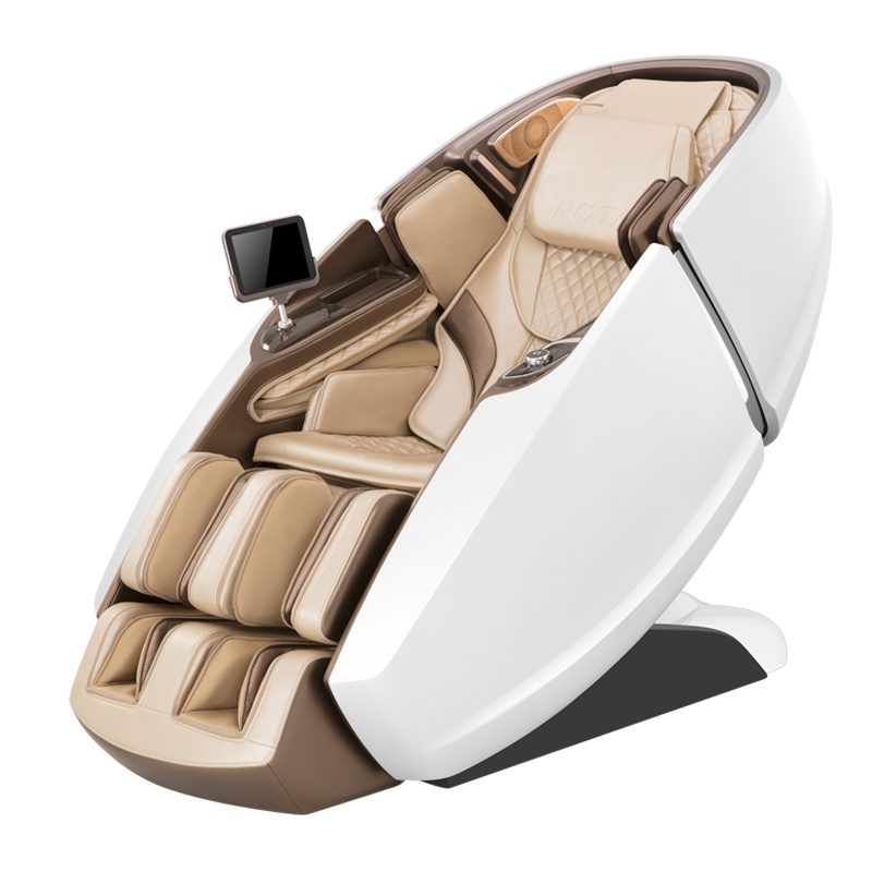 荣泰(ROTAI)按摩椅RT8900家用全身多功能双机芯AI语音立体音响3D机芯前移功能豪华太空舱老人全自动电动按摩沙发