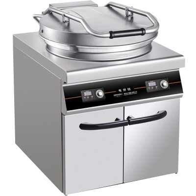 德玛仕(DEMASHI)商用电饼铛 大型双面加热 自动电热大号烙饼机 YCD54-G(380V 柜式款57CM盘面)