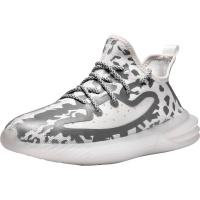 男鞋2020夏季新款爆米花潮鞋男士网布透气跑步鞋休闲百搭运动鞋男