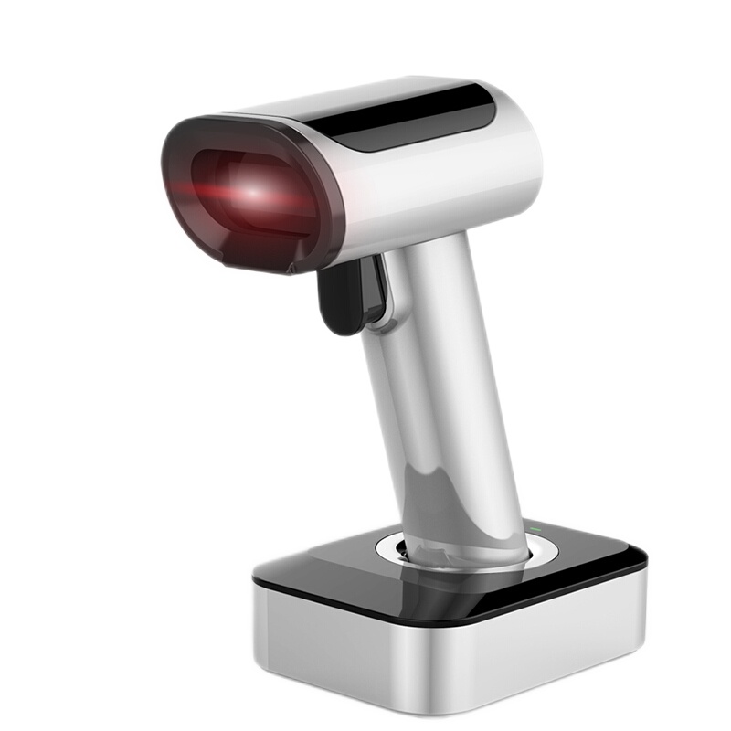 科密YC200D扫描枪无线一二维码蓝牙扫码枪 商超药店收款开票条码枪 配充电座