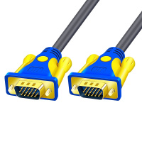 晶华 VGA3+6 VGA线电脑显示器连接线数据延长线vga视频投影仪数据线 灰色30米V301P