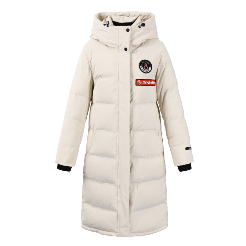 高梵2020年新款羽绒服女中长款秋冬时尚百搭长款白鸭绒极寒防风防雨120050