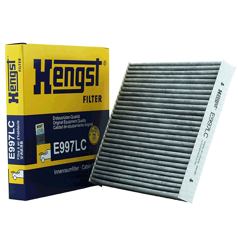 汉格斯特(hengst)空调滤清器带碳E997LC适用于飞度锋范凌派缤智思域XR-V