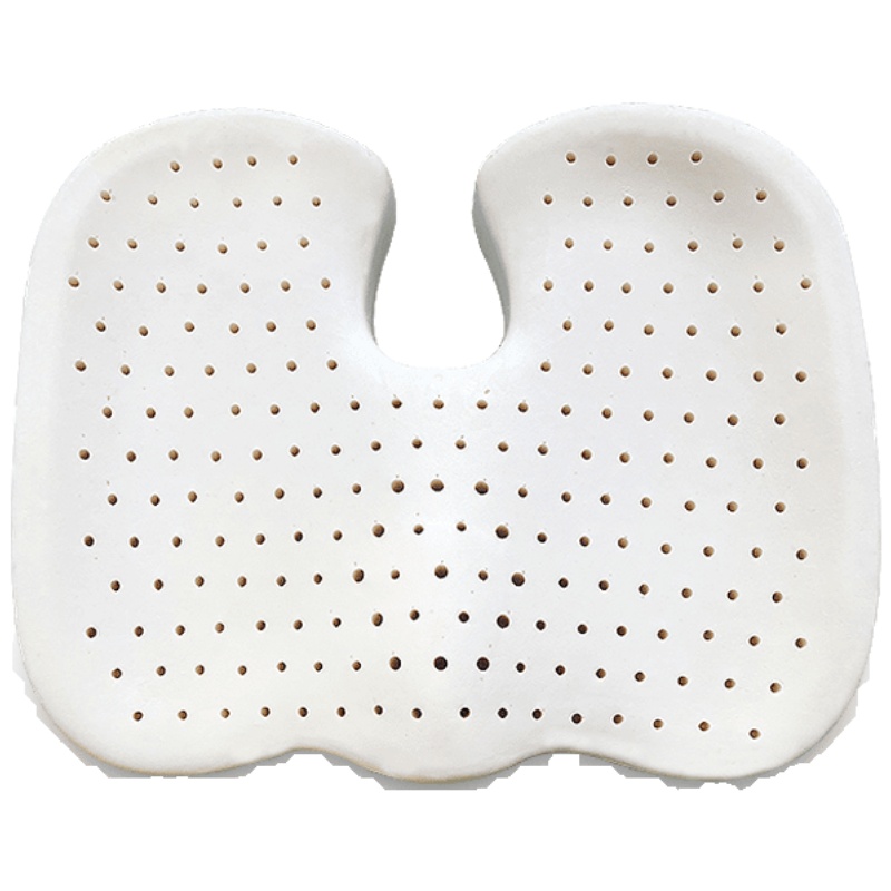 家柏饰(CORATED)乳胶坐垫加厚办公室座垫汽车学生椅子增高美臀屁股透气软孕妇椅垫