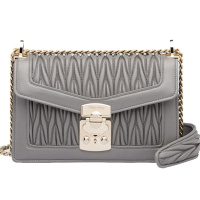 【预定】MIU MIU/缪缪 MIU CONFIDENTIAL 皮革单肩包 5BD083 OOO