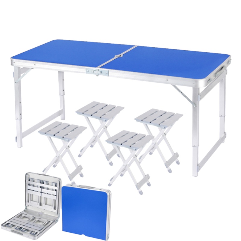 户外折叠桌+4铝凳HQ