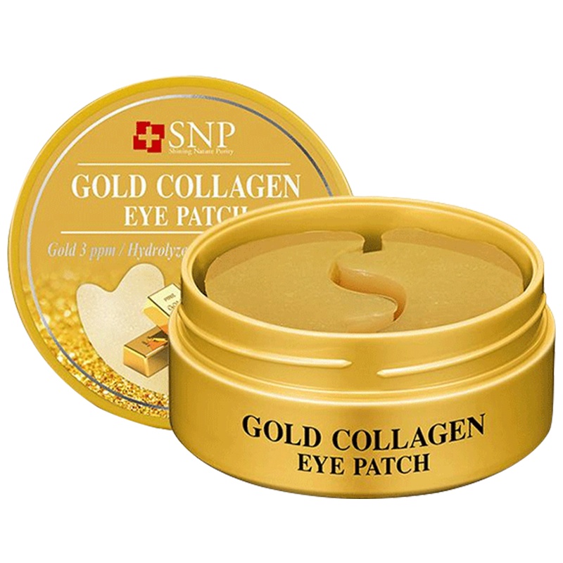 【补充胶原 提拉眼周肌肤】SNP 黄金胶原蛋白 抗皱眼膜 30对/盒 深入肌底