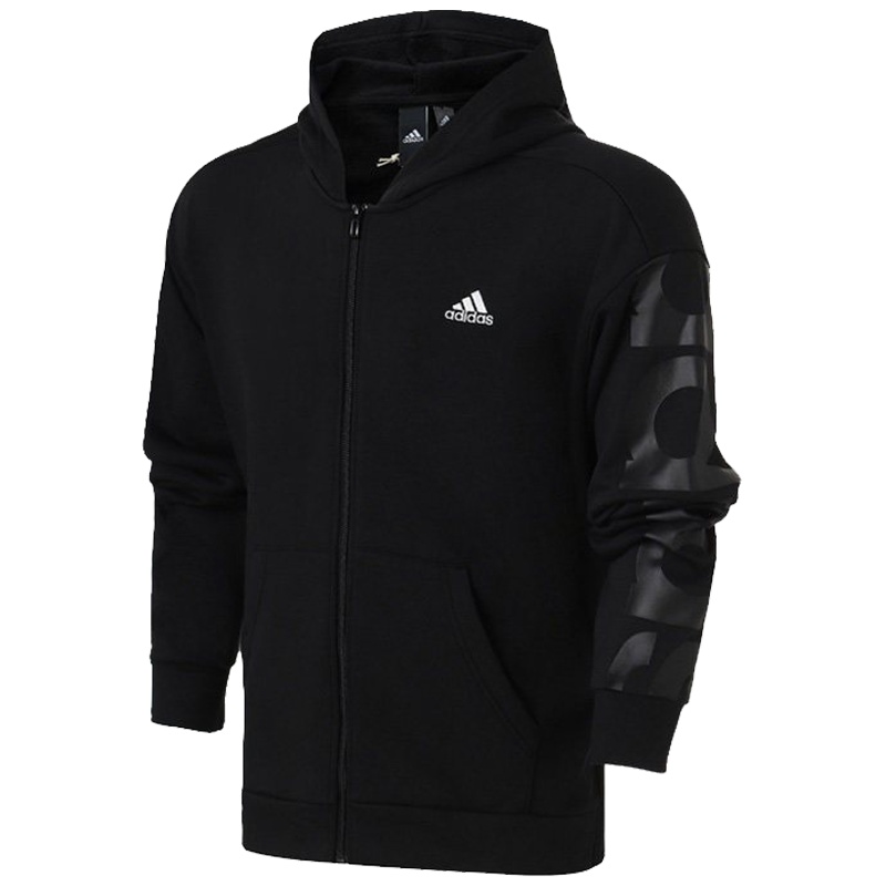 阿迪达斯(adidas)男装上衣新款连帽保暖运动服休闲夹克外套DH3992